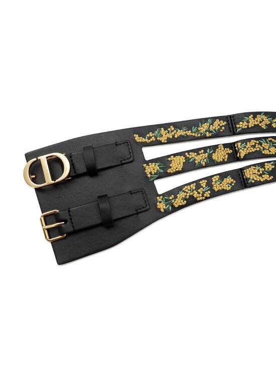 Dior Belt Leather Flower 70 main image 8